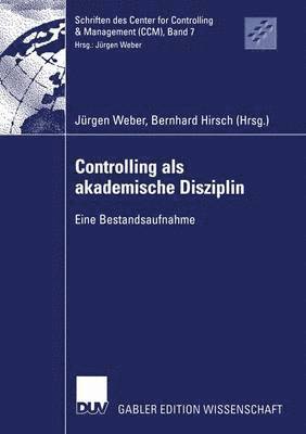 Controlling als akademische Disziplin 1