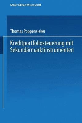 bokomslag Kreditportfoliosteuerung Mit Sekundärmarktinstrumenten