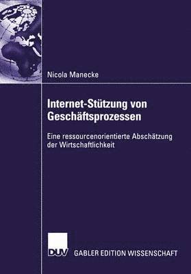 bokomslag Internet-Sttzung von Geschftsprozessen