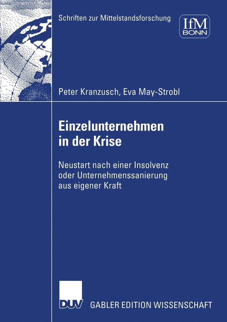Peter Kranzusch, Eva May-Strobl - Einzelunternehmen in der Krise, Häftad