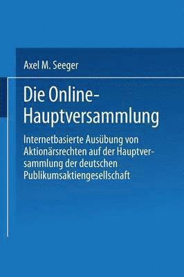 Die Online-Hauptversammlung 1