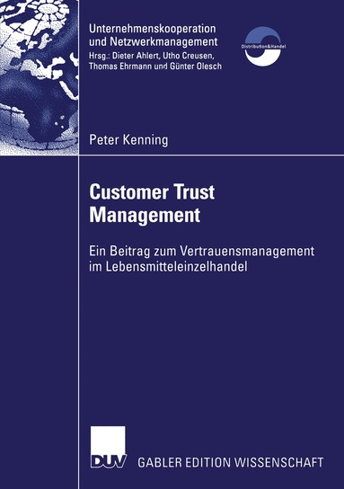 Peter Kenning - Customer Trust Management, Häftad