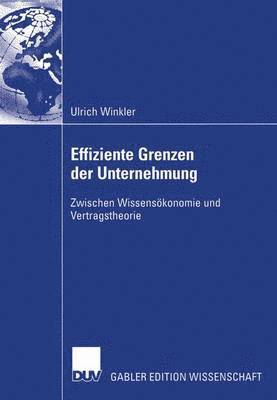 bokomslag Effiziente Grenzen der Unternehmung