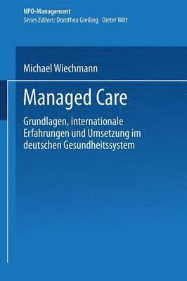 bokomslag Managed Care