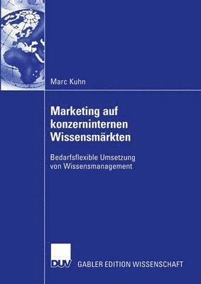 Marketing auf konzerninternen Wissensmrkten 1