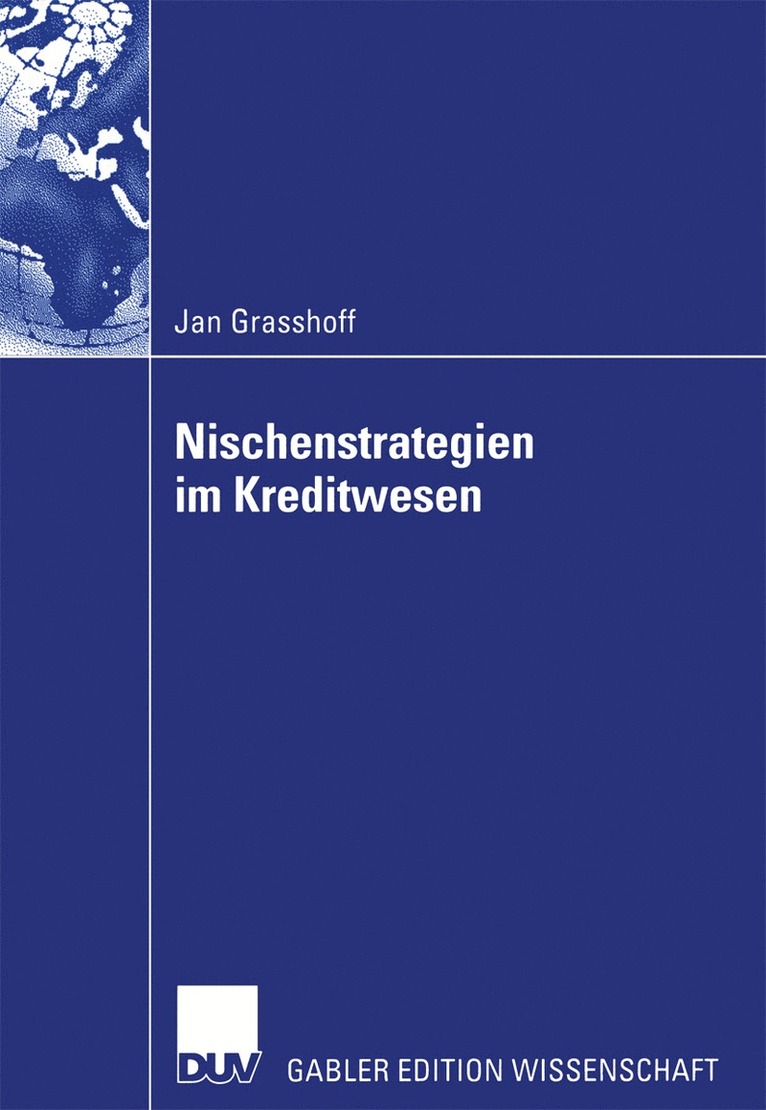 Jan Grasshoff - Nischenstrategien im Kreditwesen, Häftad