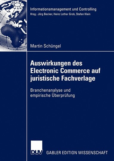 bokomslag Auswirkungen des Electronic Commerce auf juristische Fachverlage