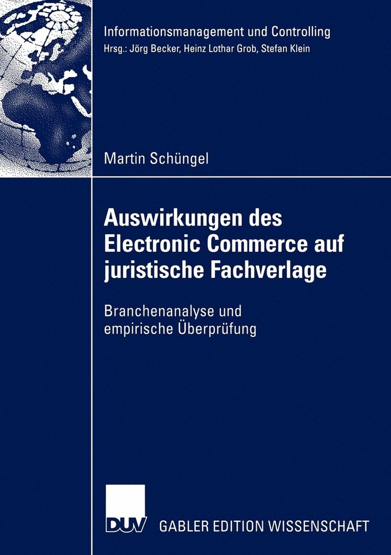 Auswirkungen des Electronic Commerce auf juristische Fachverlage 1