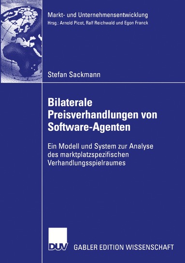 bokomslag Bilaterale Preisverhandlungen von Software-Agenten