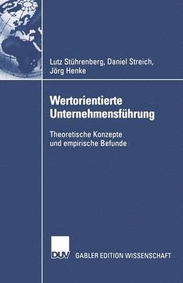 bokomslag Wertorientierte Unternehmensfuhrung