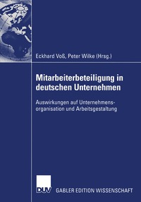 bokomslag Mitarbeiterbeteiligung in deutschen Unternehmen