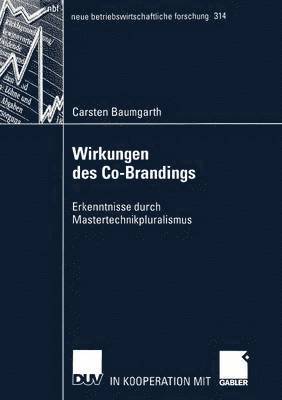 bokomslag Wirkungen Des Co-Brandings: Erkenntnisse Durch Mastertechnikpluralismus