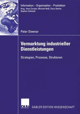 bokomslag Vermarktung industrieller Dienstleistungen