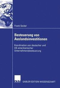 bokomslag Besteuerung von Auslandsinvestitionen