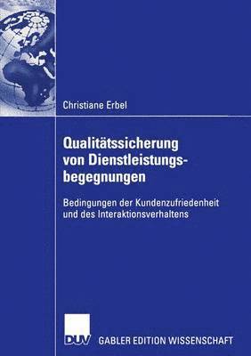 bokomslag Qualittssicherung von Dienstleistungsbegegnungen