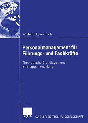 Personalmanagement fr Fhrungs- und Fachkrfte 1