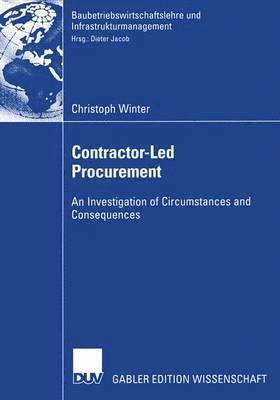 Contractor-Led Procurement 1