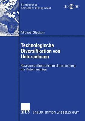 bokomslag Technologische Diversifikation von Unternehmen