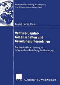 bokomslag Venture-Capital-Gesellschaften und Grndungsunternehmen