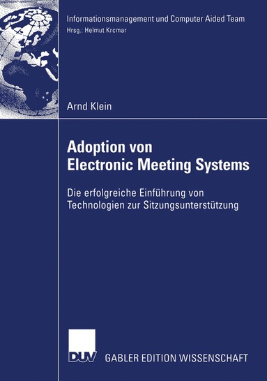 bokomslag Adoption von Electronic Meeting Systems