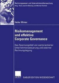 bokomslag Risikomanagement und effektive Corporate Governance