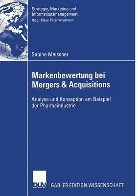 bokomslag Markenbewertung Bei Mergers & Acquisitions