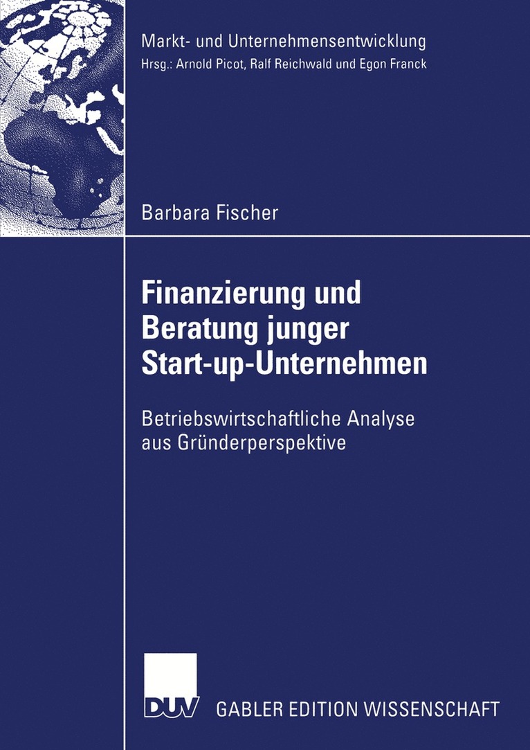 Barbara Fischer - Finanzierung und Beratung junger Start-up-Unternehmen, Häftad