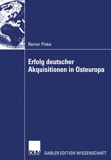 bokomslag Erfolg deutscher Akquisitionen in Osteuropa