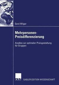 bokomslag Mehrpersonen-Preisdifferenzierung