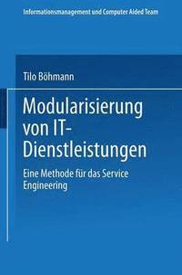 bokomslag Modularisierung von IT-Dienstleistungen