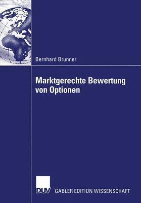 bokomslag Marktgerechte Bewertung von Optionen