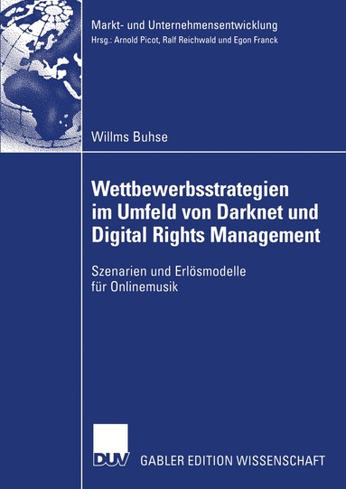 bokomslag Wettbewerbsstrategien im Umfeld von Darknet und Digital Rights Management