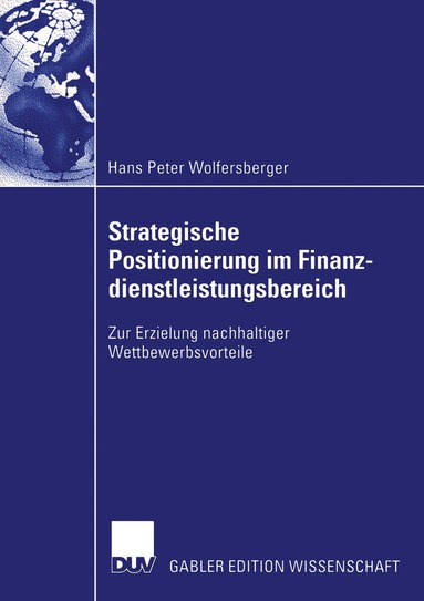 bokomslag Strategische Positionierung im Finanzdienstleistungsbereich