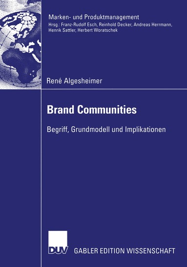 René Algesheimer - Brand Communities, Häftad