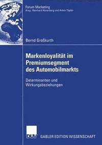 bokomslag Markenloyalitt im Premiumsegment des Automobilmarkts