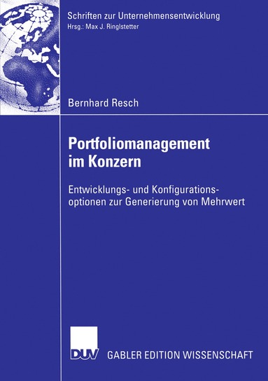 bokomslag Portfoliomanagement im Konzern