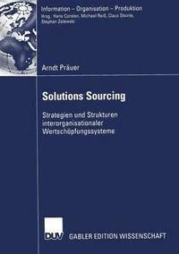 bokomslag Solutions Sourcing