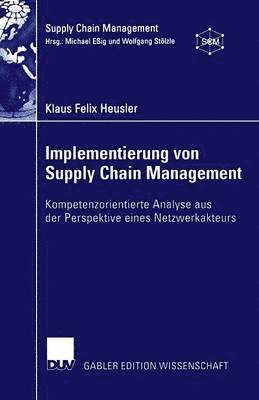 bokomslag Implementierung von Supply Chain Management