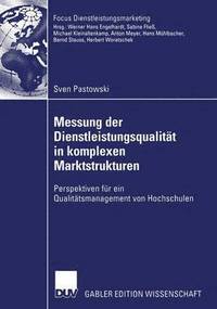 bokomslag Messung der Dienstleistungsqualitt in komplexen Marktstrukturen