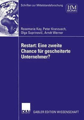 bokomslag Restart: Eine zweite Chance fr gescheiterte Unternehmer?