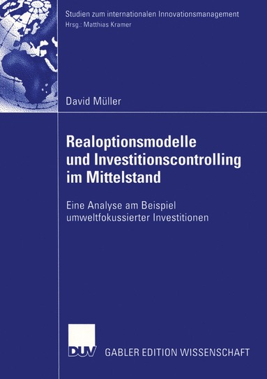 bokomslag Realoptionsmodelle und Investitionscontrolling im Mittelstand