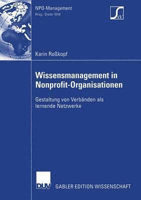 bokomslag Wissensmanagement in Nonprofit-Organisationen