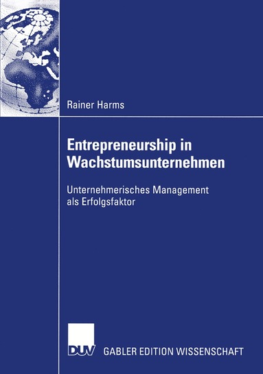 bokomslag Entrepreneurship in Wachstumsunternehmen