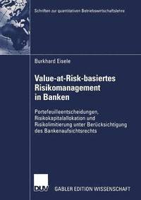 bokomslag Value-at-Risk-basiertes Risikomanagement in Banken