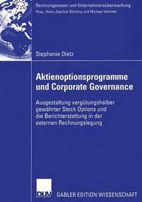 bokomslag Aktienoptionsprogramme und Corporate Governance