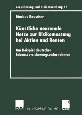 bokomslag Künstliche neuronale Netze zur Risikomessung bei Aktien und Renten