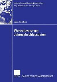 bokomslag Wertrelevanz von Jahresabschlussdaten