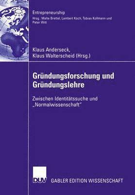 bokomslag Grndungsforschung und Grndungslehre