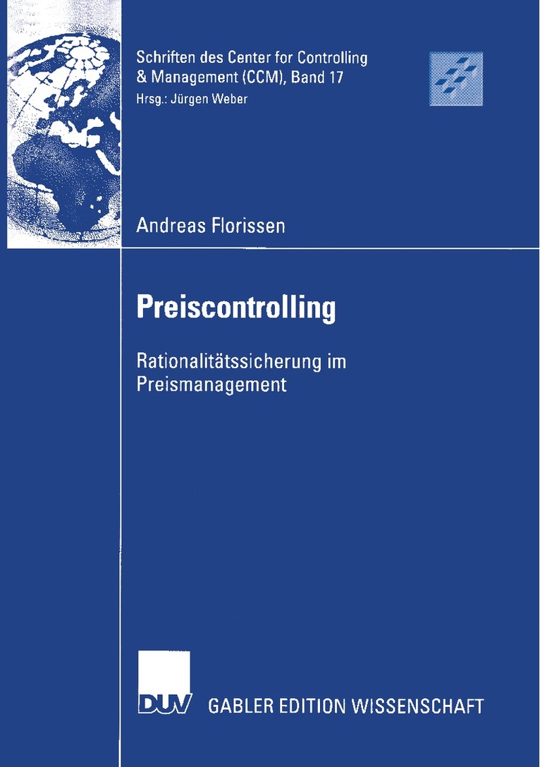 Andreas Florissen - Preiscontrolling, Häftad