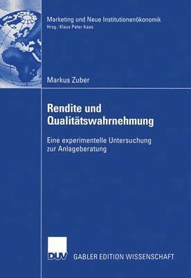 Rendite und Qualittswahrnehmung 1